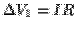 $\Delta V_1 = IR$